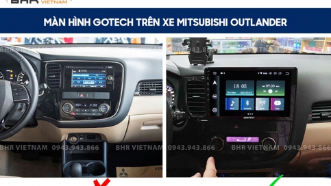 Màn hình DVD Android xe Mitsubishi Outlander 2016 - 2019 | Zestech Z800 Pro